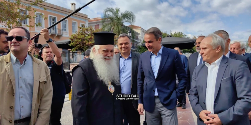Στο Ναύπλιο ο Μητσοτάκης – Επιθεώρησε τα έργα αποκατάστασης του ναού του Αγίου Νικολάου