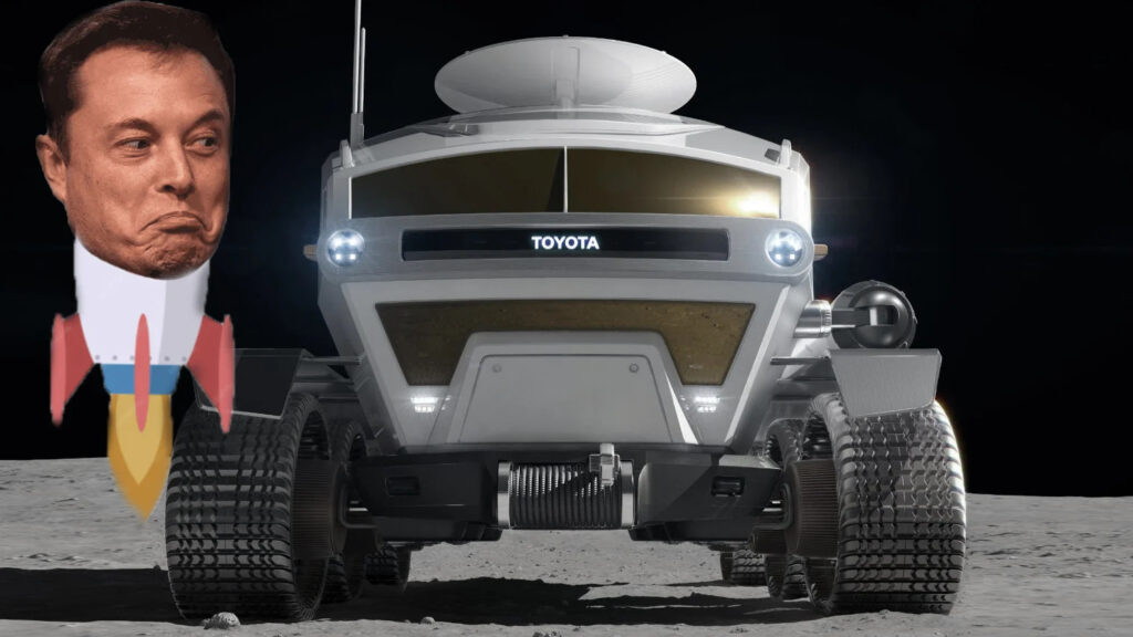 NASA: «Συγνώμη Έλον, θα πρέπει να στείλεις ένα Toyota στο φεγγάρι»