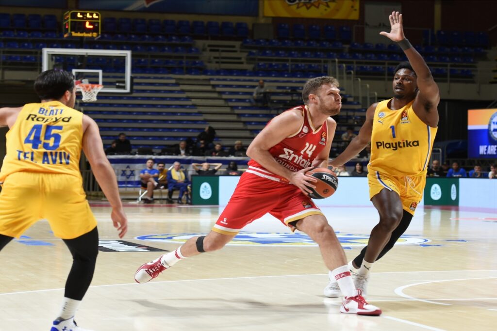 Euroleague: «Διπλό» του Ολυμπιακού επί της Μακάμπι Τελ Αβιβ 