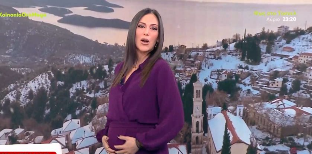 Ανθή Βούλγαρη: Ο προβληματισμός της για τα κιλά της εγκυμοσύνης – «Όταν είσαι έγκυος δεν μπορείς να βρεις ρούχο να φορέσεις» [βίντεο]