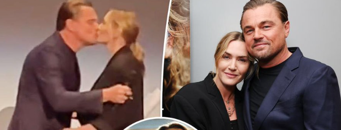 Ντι Κάπριο – Γουίνσλετ: Το φιλί που έδωσαν 27 χρόνια μετά από την ταινία «Τιτανικός» [εικόνες- βίντεο]