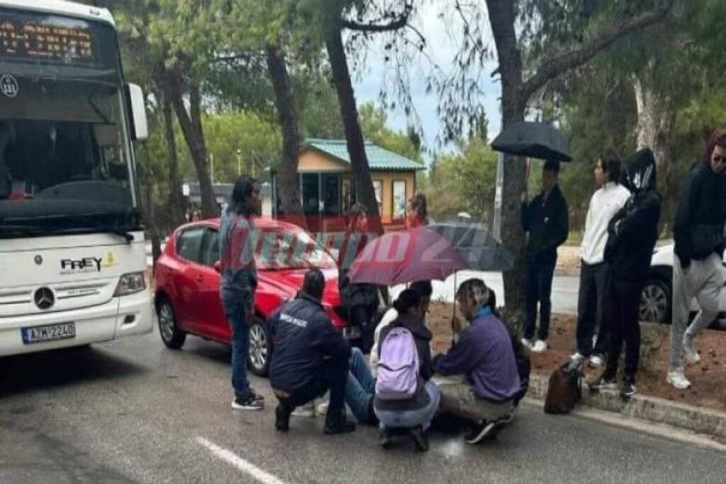 Πάτρα: ΙΧ παρέσυρε φοιτήτρια στο Πανεπιστήμιο [φωτο]