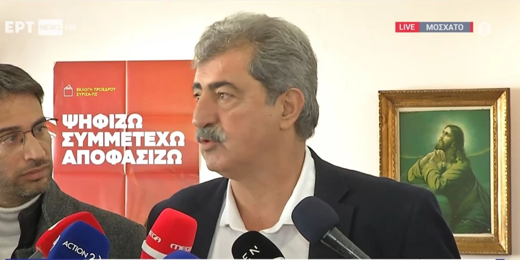 Εκλογές ΣΥΡΙΖΑ: Ψήφισε ο Παύλος Πολάκης – «Από Δευτέρα περνάμε στην αντεπίθεση – Η συμμετοχή το καλύτερο μήνυμα»