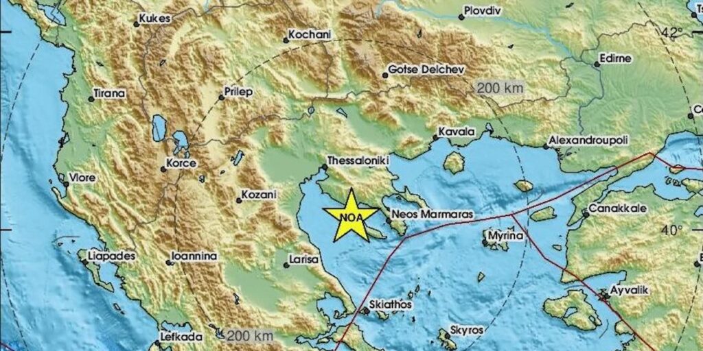 Σεισμός 3,8 Ρίχτερ κοντά στα Νέα Μουδανιά – Κουνήθηκε και η Θεσσαλονίκη