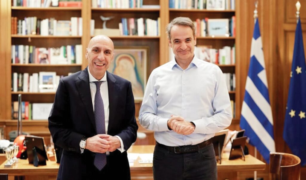 Συνάντηση Μπρατάκου με Μητσοτάκη: Συζητήσαμε τη σημασία της στενής συνεργασίας Πολιτείας και Επιμελη