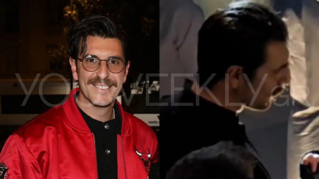 Ο Γεροντιδάκης στα μπουζούκια με κοκκινομάλλα χωρίς την Παπαδημητρίου