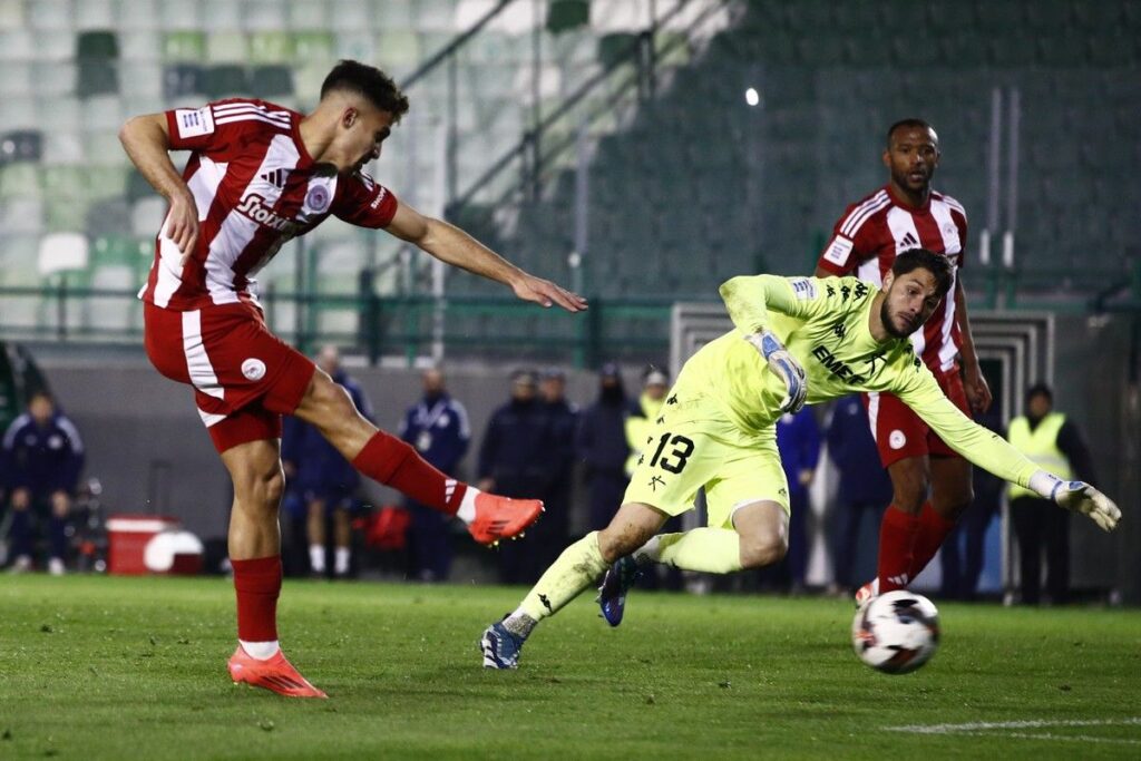 Καλλιθέα-Ολυμπιακός 1-1: Γκέλα για τους «ερυθρόλευκους»