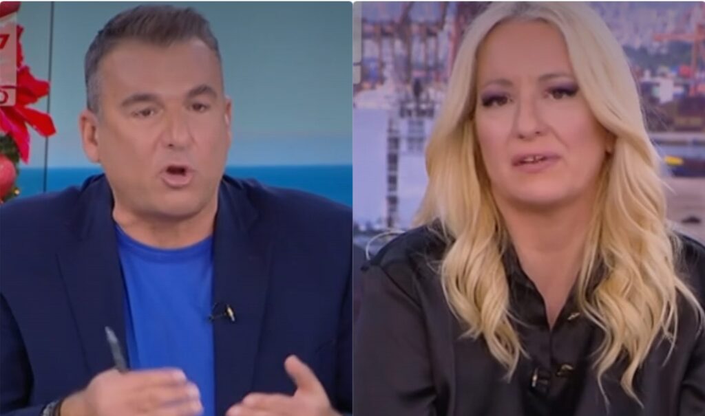 «Μύλος» στον αέρα του Πρωινού ανάμεσα σε Λιάγκα – Γραμμέλη: «Ζήτα μου συγνώμη!» [βιντεο]