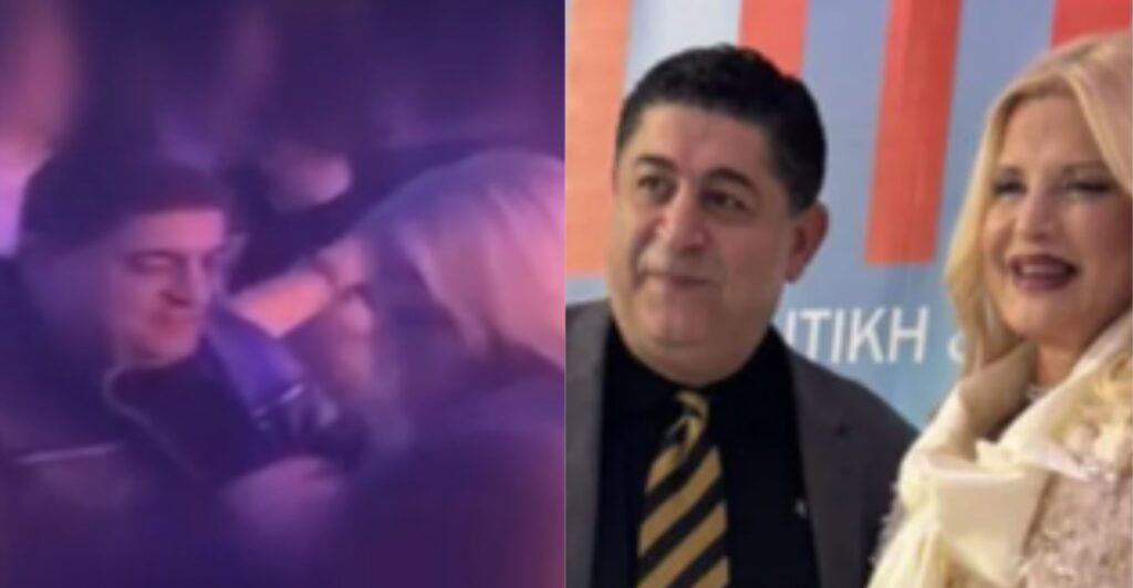Μαρίνα Σταυράκη – Νοράι Σαπουτζιάν: Τα τρυφερά τετ α τετ και οι αγκαλιές του ζευγαριού [βίντεο]