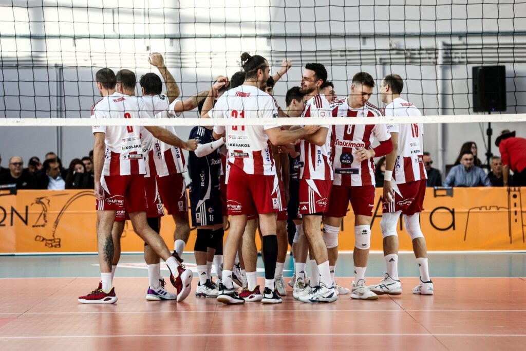 Βόλεϊ: Νικητής στον τελικό του League Cup «Νίκος Σαμαράς» ο Ολυμπιακός – Κέρδισε 0-3 σετ τον Π