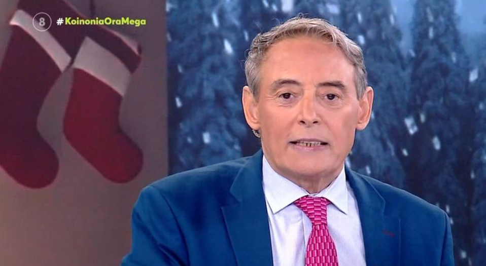 Ιορδάνης Χασαπόπουλος: Η επιστροφή του στην «Κοινωνία Ώρα Mega» – «Είμαι καλά, τυχαίνουν και αυτά» [βίντεο]