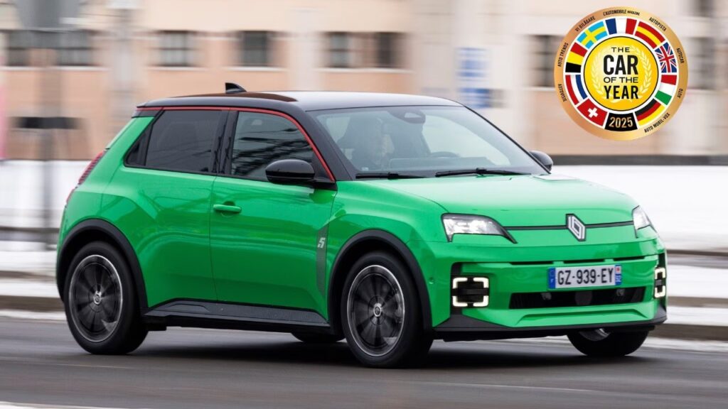 Το νέο Renault 5 E-Tech electric είναι το Αυτοκίνητο της Χρονιάς 2025