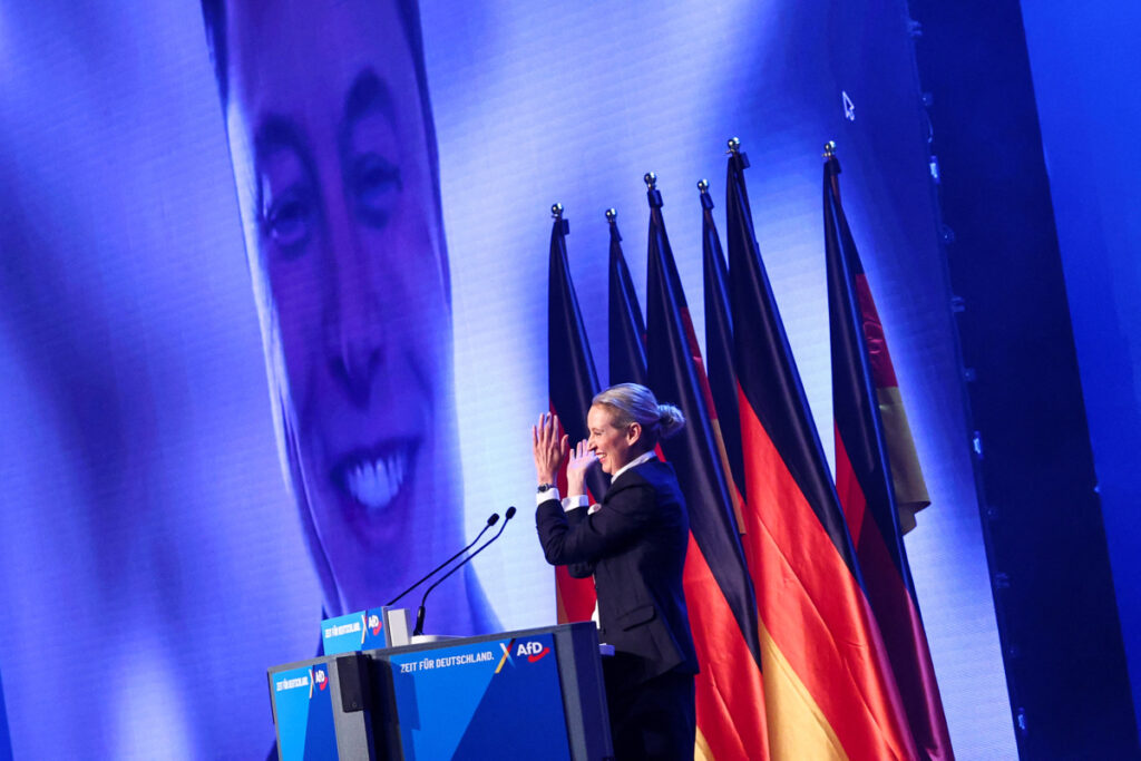 Μασκ σε συγκέντρωση του AfD: Να είστε υπερήφανοι που είστε Γερμανοί, προσπεράστε τις αμαρτίες των πα