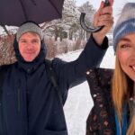 Μαριέττα Χρουσαλά: Οι εντυπωσιακές φωτογραφίες μαζί με την οικογένεια της απο την χιονισμένη Νότια Κορέα [εικόνες]