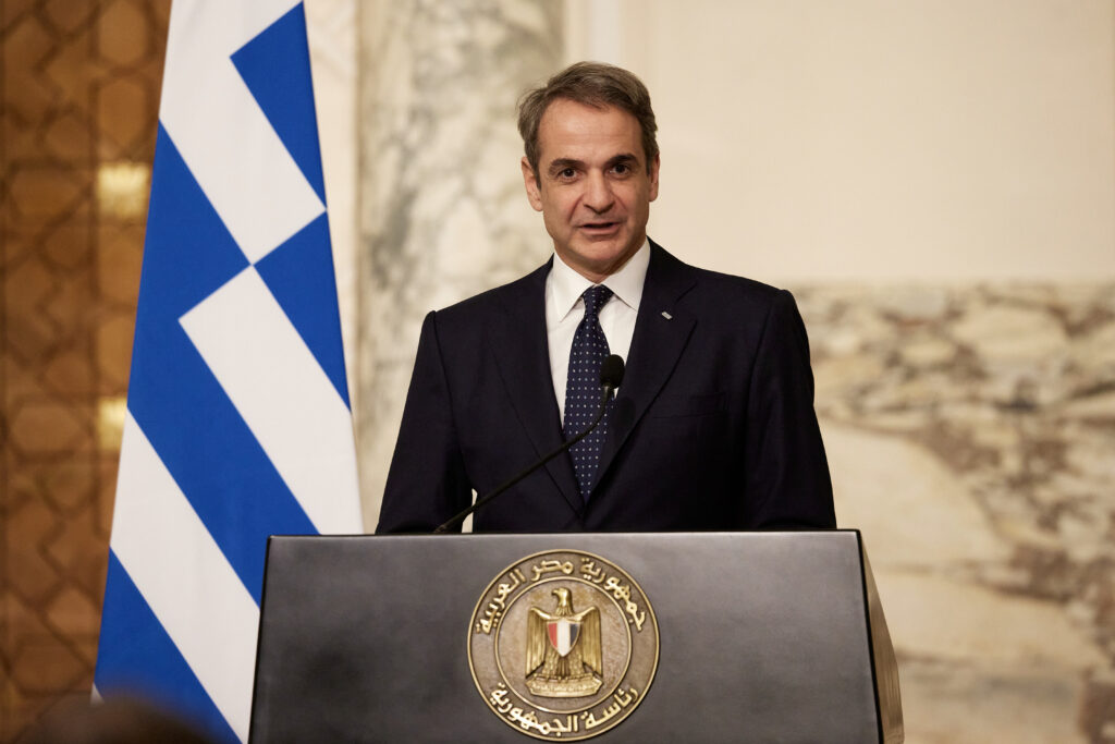 Κυριάκος Μητσοτάκης: «Ενεργειακή γέφυρα Ελλάδας-Αιγύπτου»