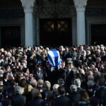 Κώστας Σημίτης: H πομπή προς το Α΄ Νεκροταφείο