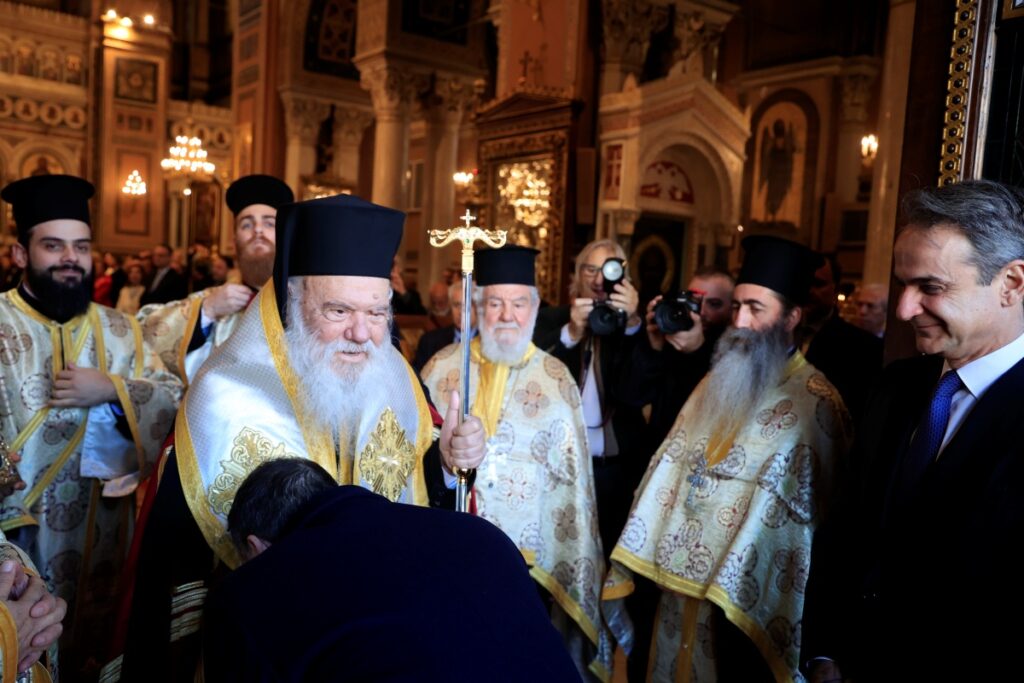 Ιερά Μητρόπολη Αθηνών: Τελέστηκε η Δοξολογία για το νέο έτος παρουσία της πολιτειακής και πολιτικής 