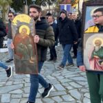 Έβρος: Τήρησαν το έθιμο της μεταφοράς της εικόνας της Παναγίας απ’ το Μοναστήρι στο χωριό της Δαδιάς