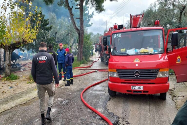 Ζάκυνθος: Φωτιά σε σπίτι στον Λαγανά – Σώθηκαν τα 5 παιδιά της οικογένειας