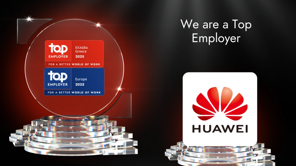 Η Huawei διακρίθηκε ως κορυφαίος εργοδότη στην Ελλάδα για τρίτη συνεχόμενη χρονιά