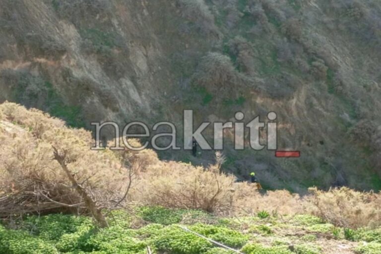 Ηράκλειο: Άνδρας έπεσε σε γκρεμό – Σε εξέλιξη η επιχείρηση διάσωσής του