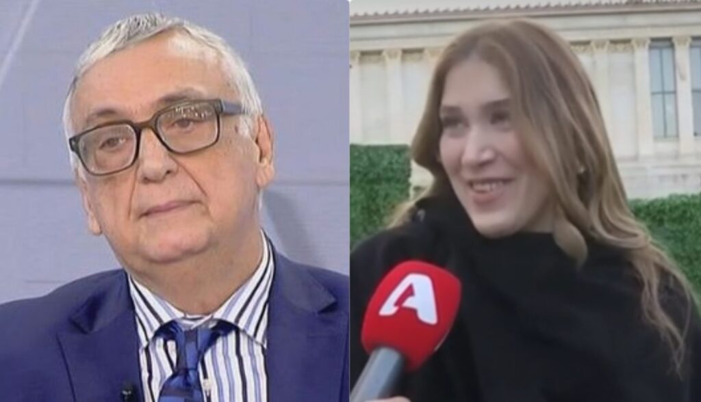 Δημήτρης Σούρας: Η κόρη του, Νίκη πήρε το πτυχίο Νομικής – Συγκινήθηκε on camera -«Θα ήθελα να είναι εδώ. Του το χρωστάω» [βίντεο]