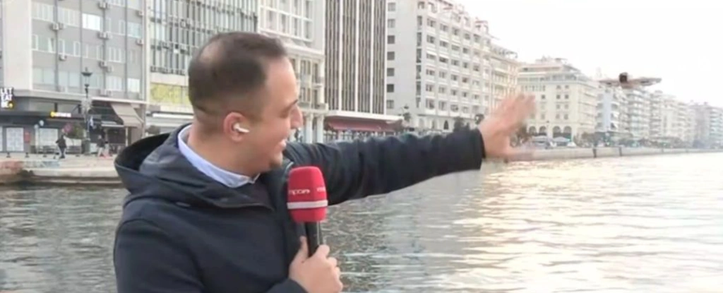 Επίθεση δέχτηκε δημοσιογράφος του MEGA από… drone – Η αντίδραση του! [βίντεο]