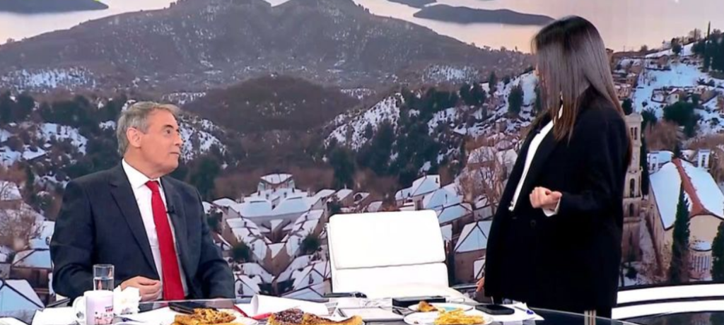 Ανθή Βούλγαρη: Επέστρεψε στην « Κοινωνία Ώρα Mega» και αιφνιδίασε τον Χασαπόπουλο – «Γιατί το κάνεις αυτό;» [βίντεο]
