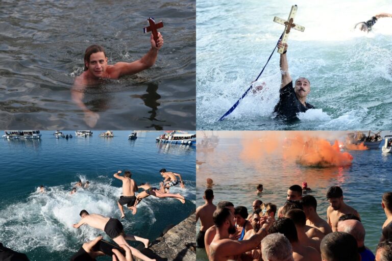 Θεοφάνεια: Με λαμπρότητα οι αγιασμοί των υδάτων στη χώρα – Ποιοι «έκλεψαν» τις εντυπώσεις [εικόνες-βίντεο]