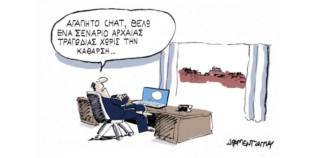 Η γελοιογραφία της ημέρας από τον Γιάννη Δερμεντζόγλου – Σάββατο 15 Φεβρουαρίου 2025