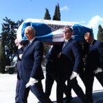 Γιώργος Ρουμπάνης: Βαθιά συγκίνηση στο «τελευταίο αντίο» του «χάλκινου» Ολυμπιονίκη – Ποιοι αθλητές ήταν στην κηδεία του; [εικόνες]