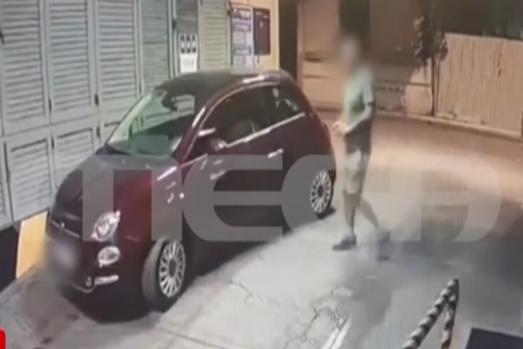 Βίντεο ντοκουμέντο με 40χρονο να κλέβει αυτοκίνητα μέσα από πάρκινγκ στο κέντρο της Αθήνας 