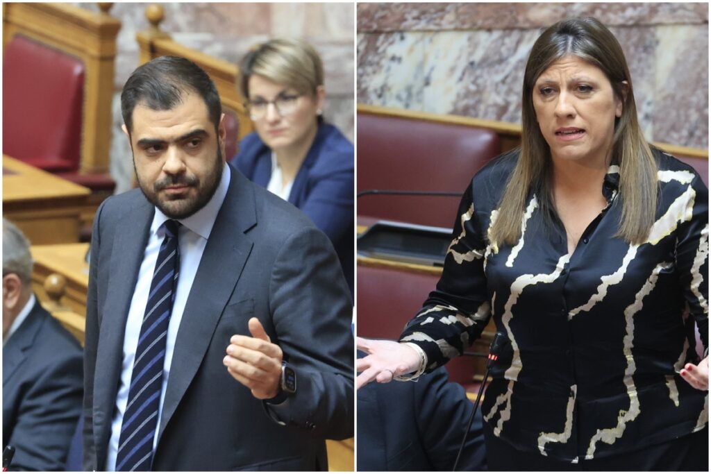 Σκληρό μπρα ντε φερ Μαρινάκη – Κωνσταντοπούλου στη Βουλή: «Η χυδαιότητά σας δεν έχει όρια» 
