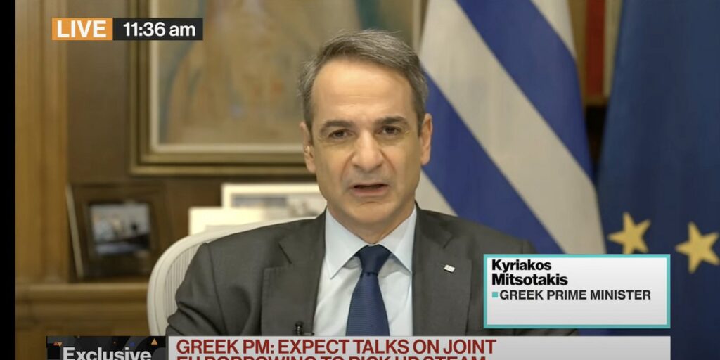 Μητσοτάκης στο Bloomberg: Δεν μπορεί να υπάρξει λύση στην Ουκρανία χωρίς την Ουκρανία