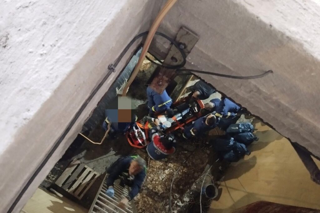 Νέο εργατικό ατύχημα στη χώρα: Άνδρας έπεσε από ύψος 6 μέτρων στη Θεσσαλονίκη [εικόνες]