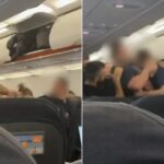 Επιβάτες πλακώθηκαν για τα… πατατάκια: Πανικός στην πτήση (βίντεο)