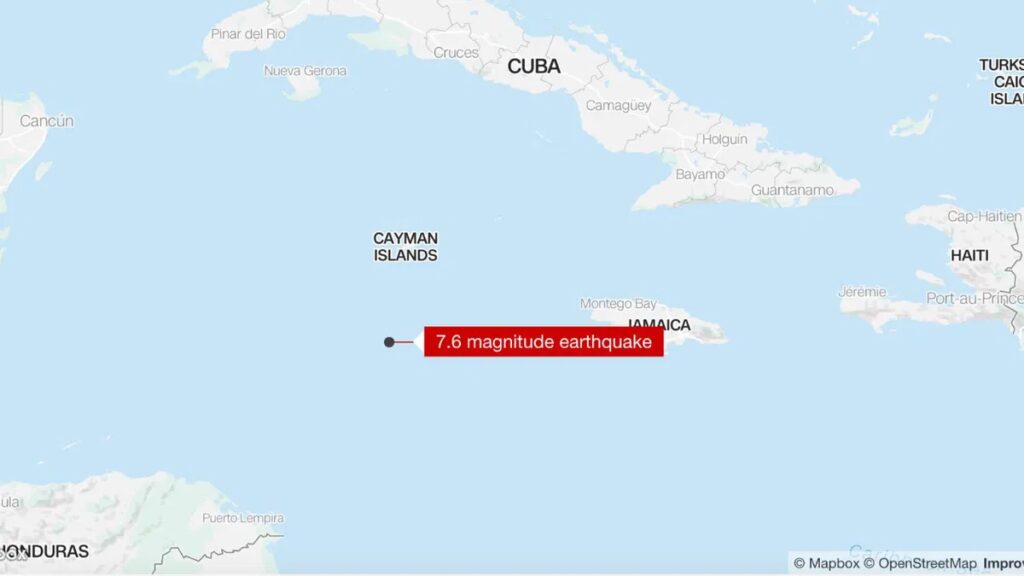 Σεισμός 7,6 Ρίχτερ στην Καραϊβική – Ακυρώθηκε η προειδοποίηση για τσουνάμι