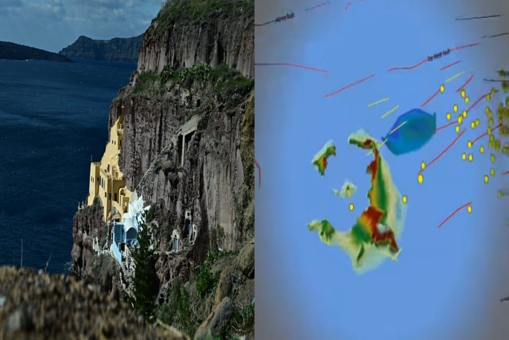 Σαντορίνη: Μέσα από 3D βίντεο το μπαράζ σεισμών από τις 25 Ιανουαρίου