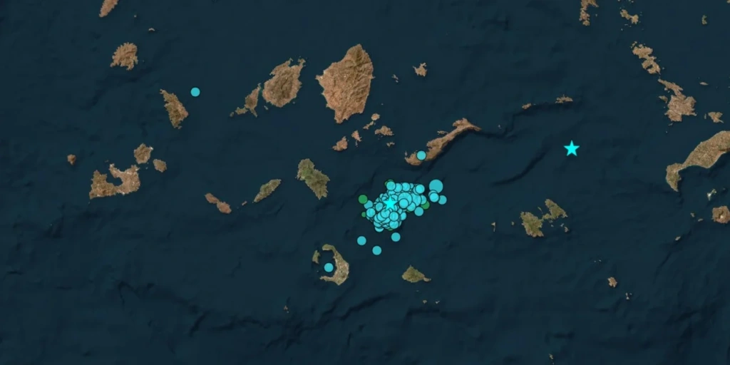 Νέος σεισμός τώρα 5 Ρίχτερ στην Αμοργό