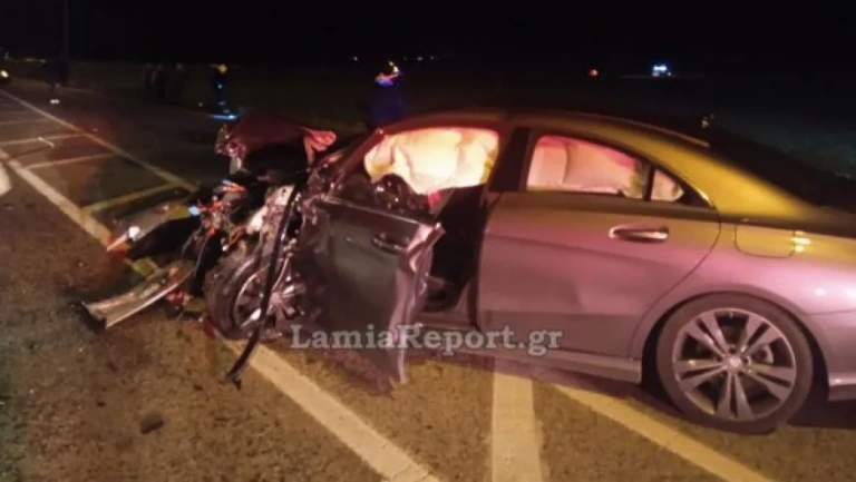 Λαμία: Ένας νεκρός και δύο τραυματίες σε τροχαίο στην εθνική οδό Λαμίας – Καρπενησίου