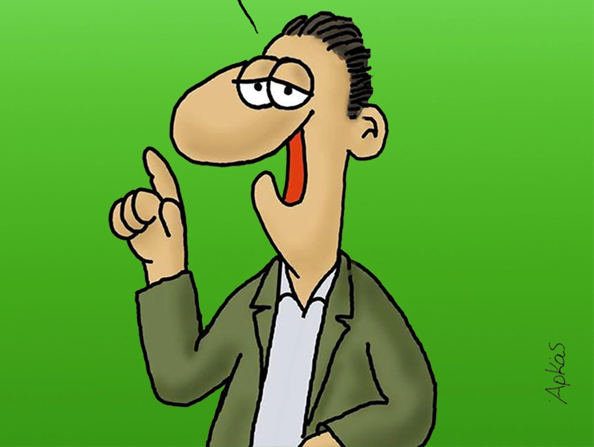 Αρκάς: Το σκίτσο του για την αλλαγή ώρας