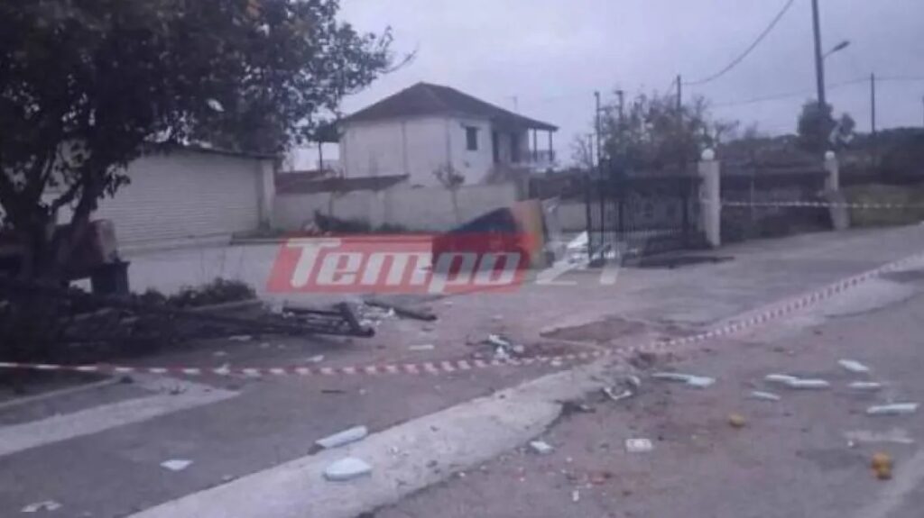 Αχαΐα: Έκλεψαν ΑΤΜ από το χωριό Λάππα αλλά.. έπεσε από την καρότσα του αγροτικού στον δρόμο