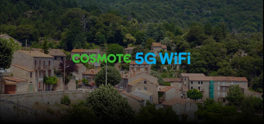 COSMOTE 5G WiFi: Γρήγορο σταθερό internet σε όλη την Ελλάδα μέσω δικτύου COSMOTE 5G