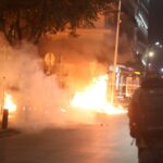 Επεισόδια στη Θεσσαλονίκη μετά την πορεία για τα Τέμπη [βίντεο]