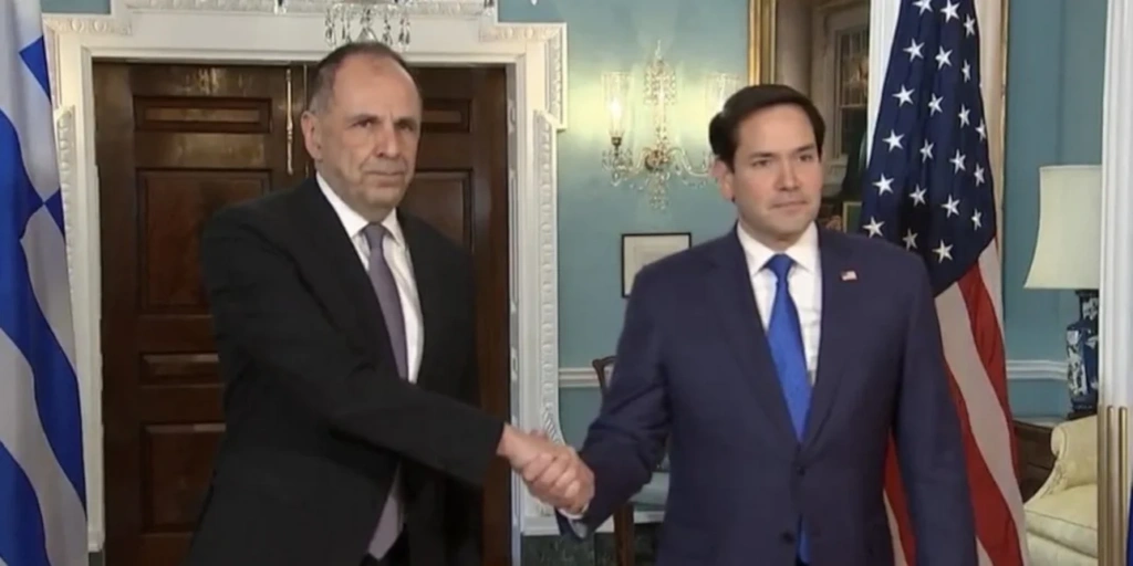 Στο Στέιτ Ντιπάρτμεντ ο Γιώργος Γεραπετρίτης: Το κρίσιμο τετ α τετ με τον Ρούμπιο και η ατζέντα ασφαλείας