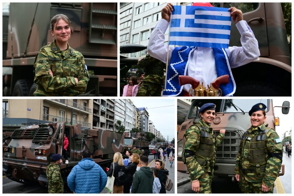25η Μαρτίου: Εικόνες και στιγμιότυπα από την προετοιμασία της στρατιωτικής παρέλασης στην Αθήνα