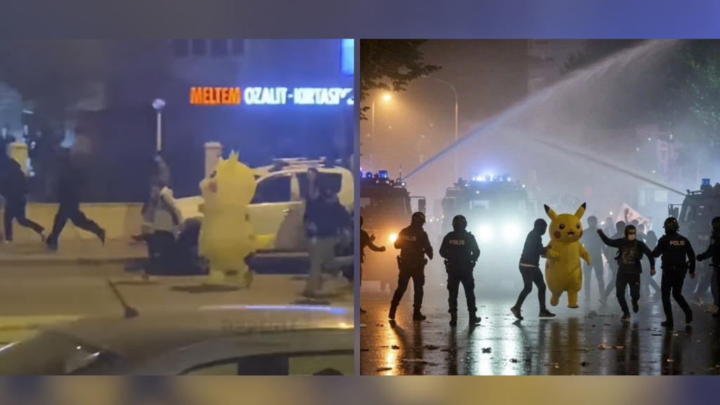 Τουρκία: Διαδήλωσε και ο… Πίκατσου για τον Ιμάμογλου