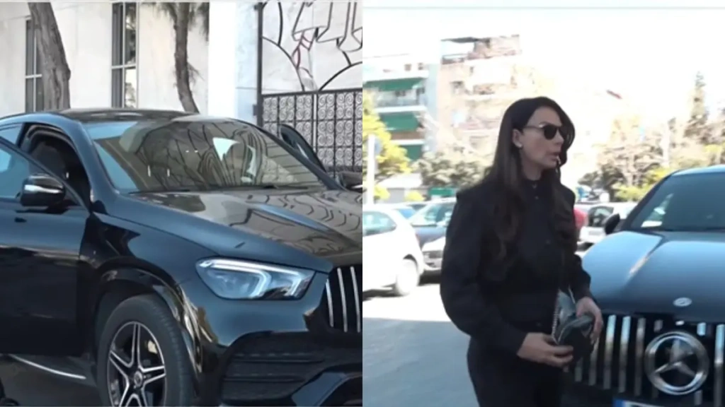 Τρισάγιο για τον Αλέξη Κούγια: Έφτασαν χωριστά η Βατίδου και τα παιδιά τους