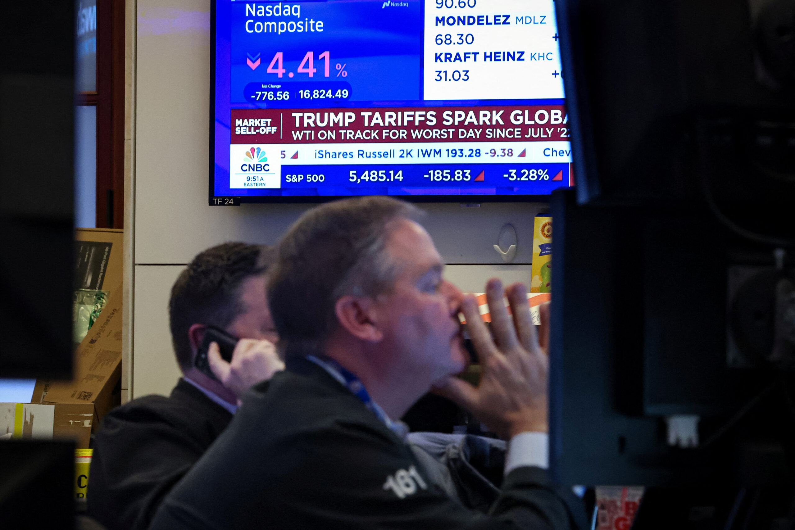 Δασμοί Τραμπ: Τριγμοί στη Wall Street - Οι χρηματαγορές αντιδρούν με πανικό