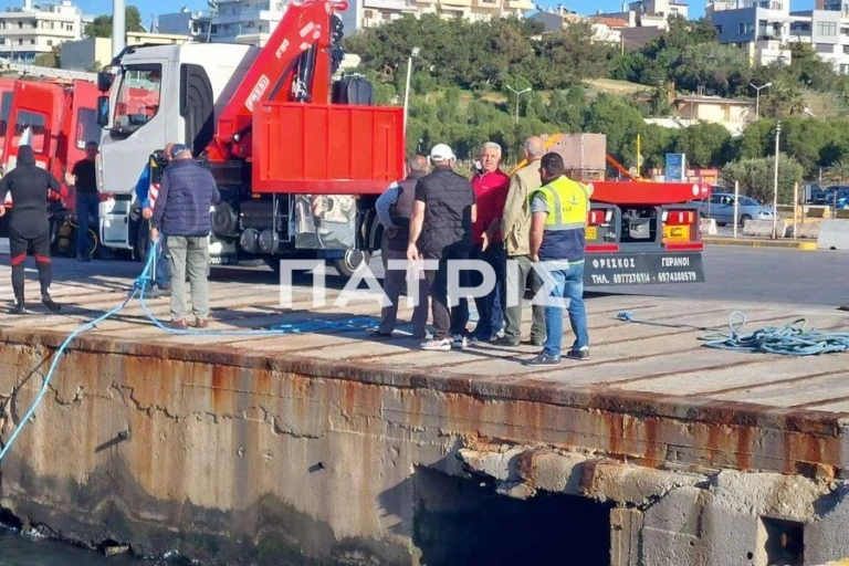 Τραγωδία στο λιμάνι του Ηρακλείου: Νεκρός ανασύρθηκε ο οδηγός του ΙΧ που έπεσε στο νερό
